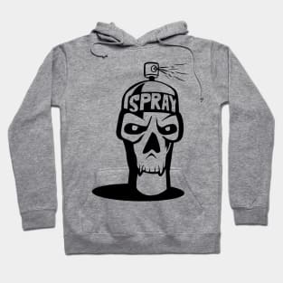 Skull Spray Hoodie